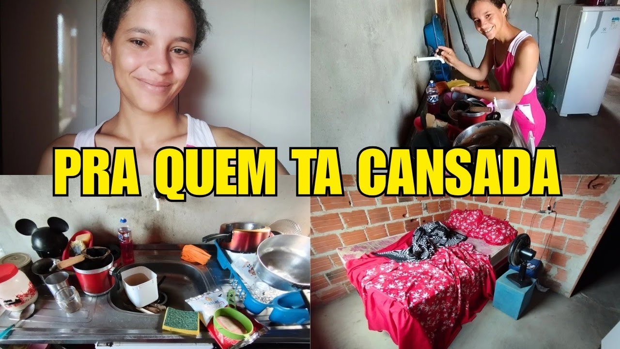 Rotina com alegria pra quem anda cansada