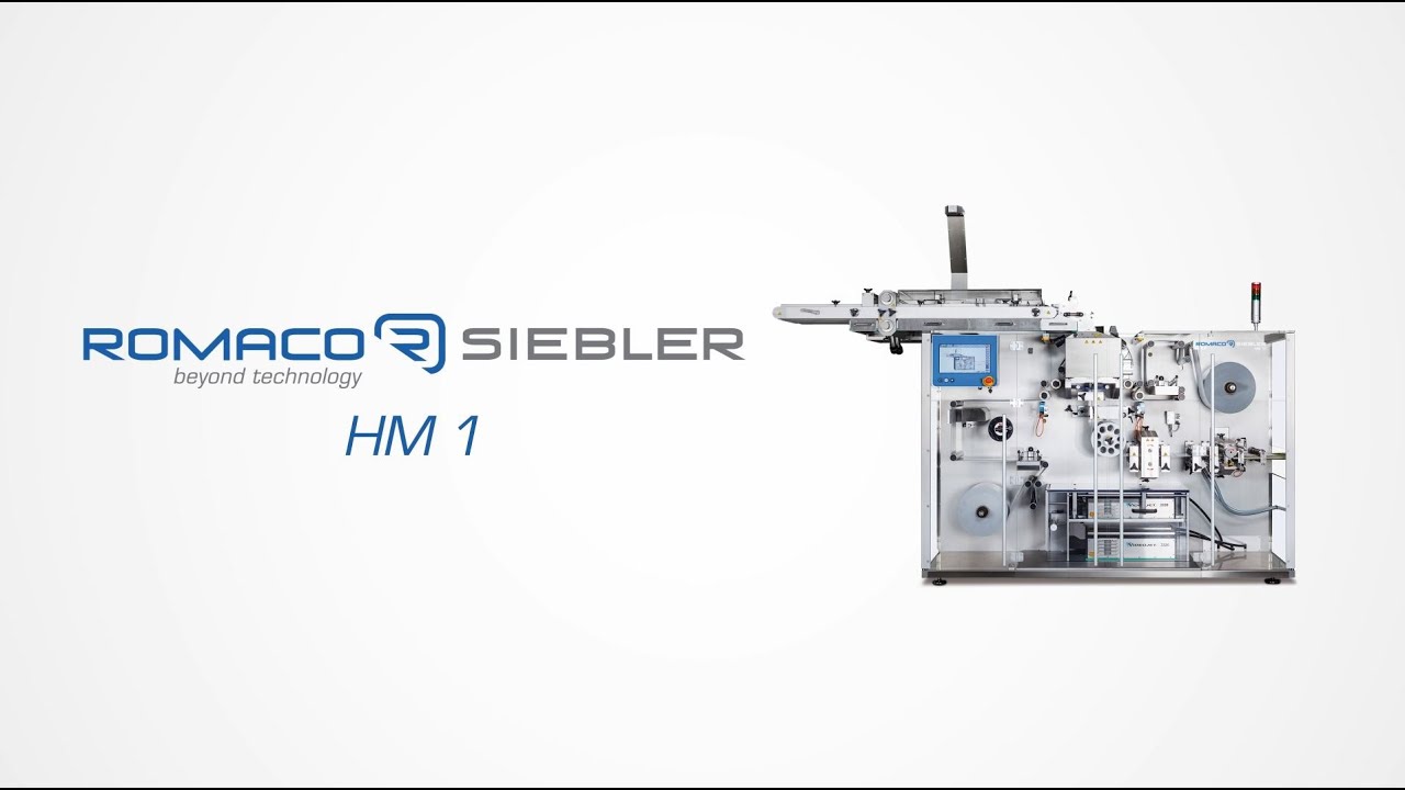 High performance strip packaging - Romaco Siebler HM1