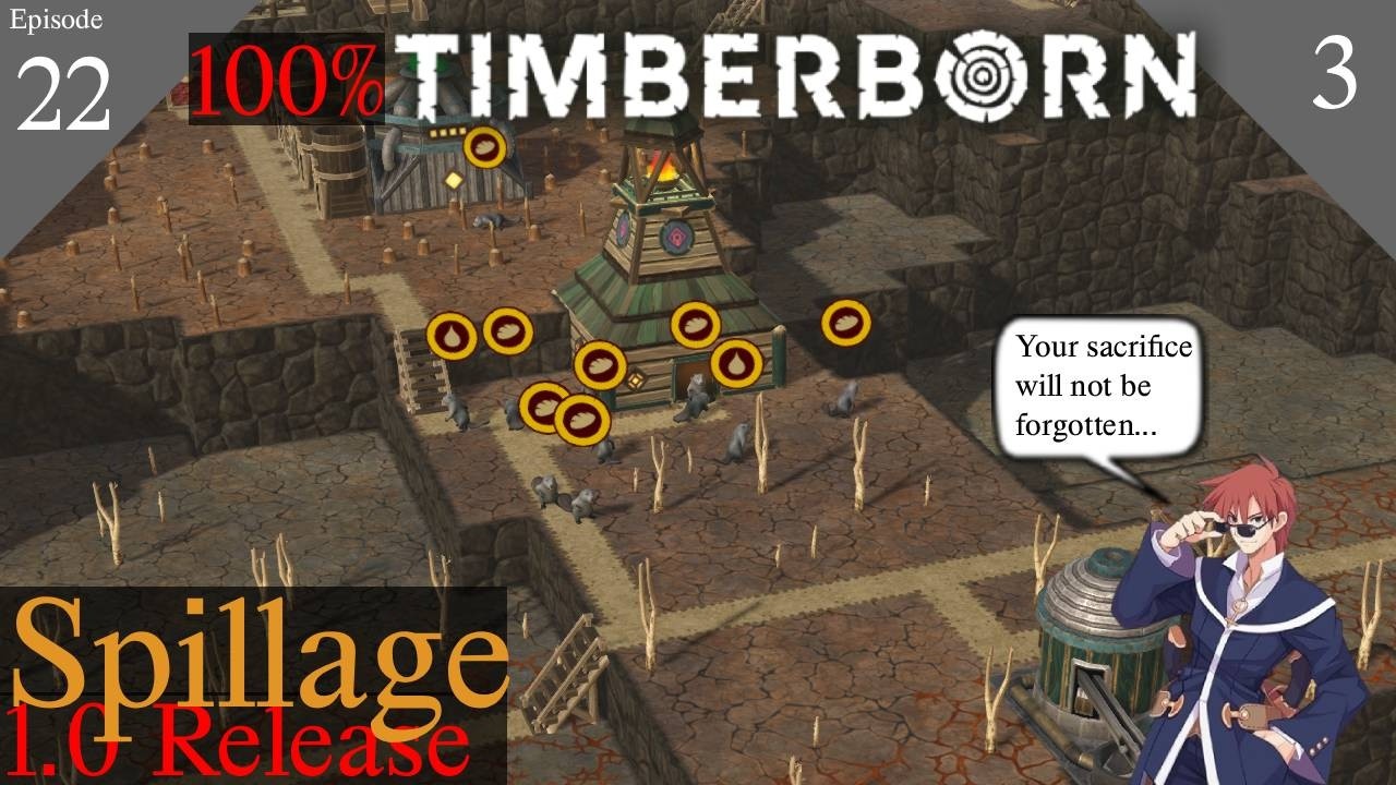 42 days of badwater in early game!? Gimme a break | 100% Timberborn |  Episode 22 - Part 3 | v1.0