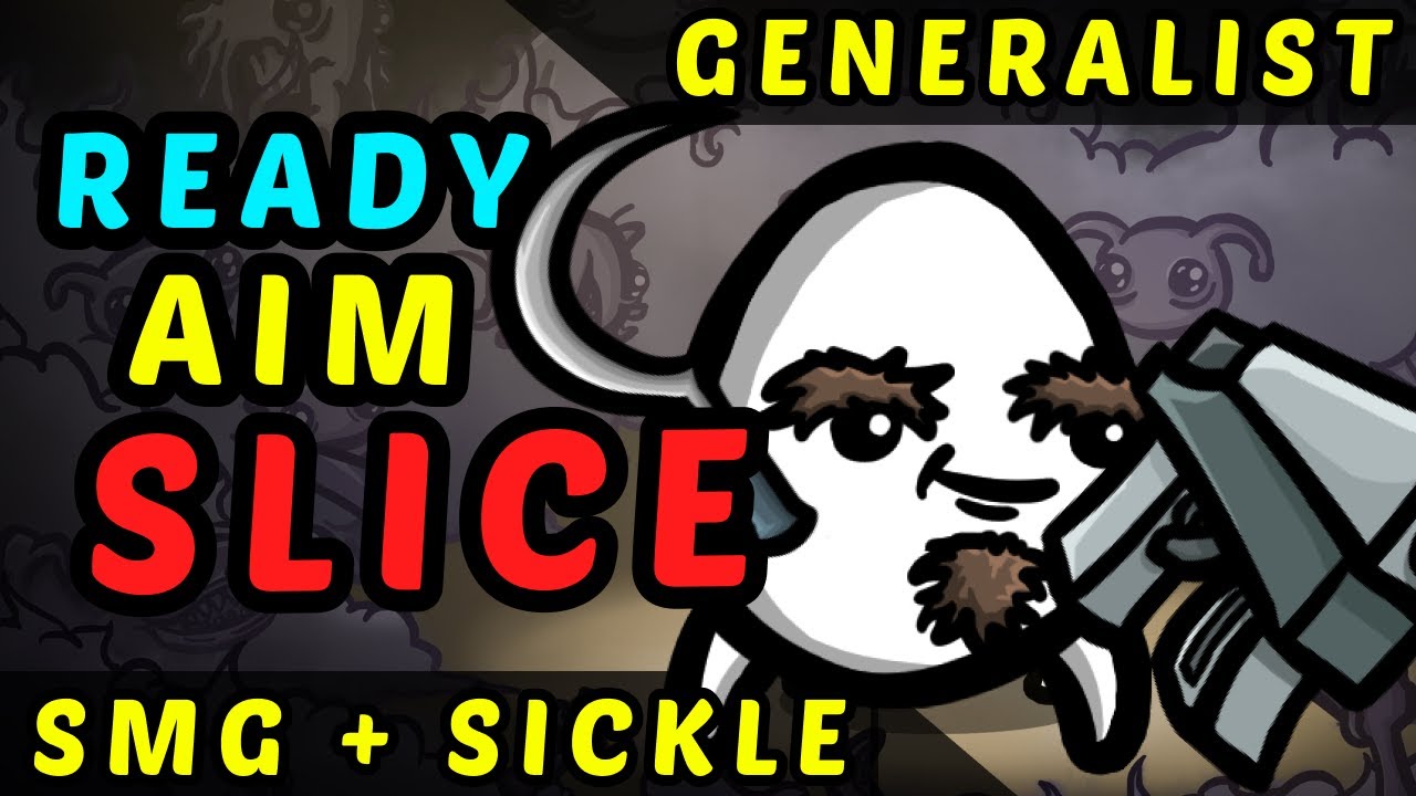 Double The Random Double The Fun - Generalist SMG Sickle - Brotato Danger 5 Random / Random