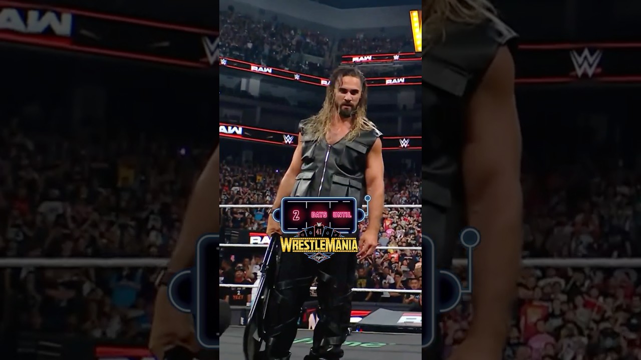 2 DAYS TO #WRESTLEMANIA 41!