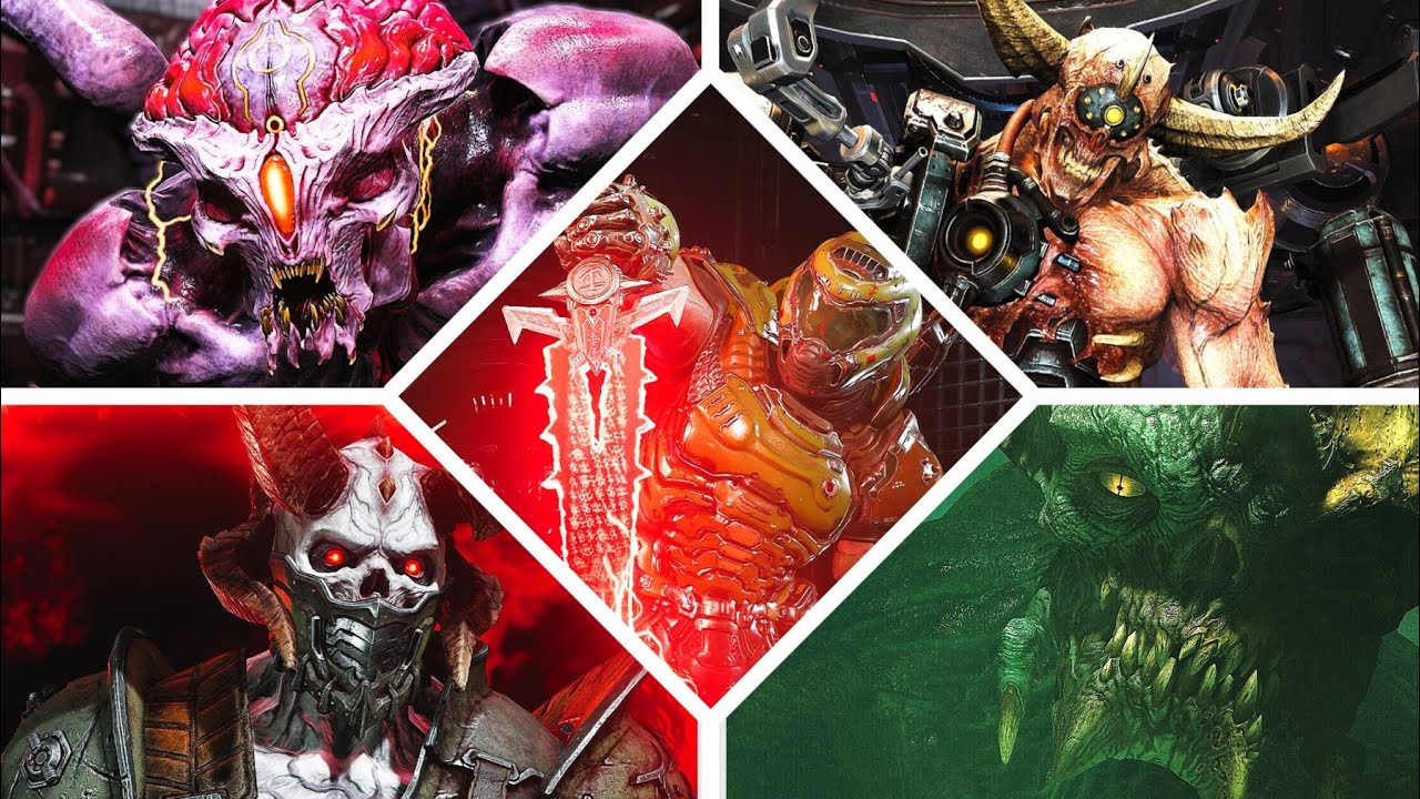 DOOM Eternal :➤ ALL BOSSES & DLC  [ Nightmare, 4K60ᶠᵖˢ UHD  ]