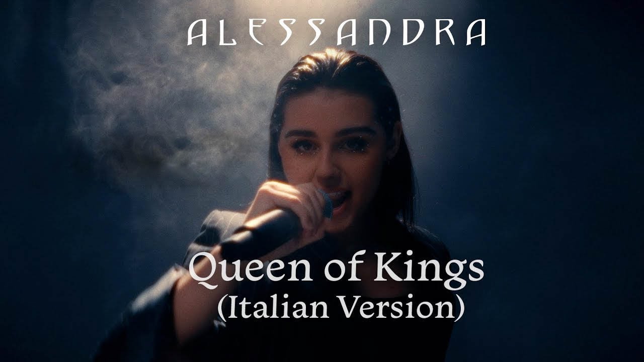 Alessandra - Queen of Kings (Italiano) 🇮🇹 [Official Performance Video]