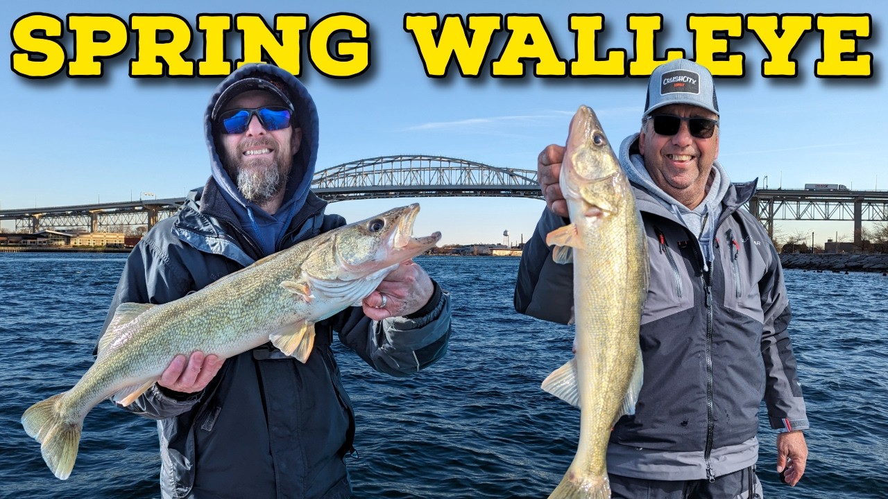 St. Clair River - Spring Walleye
