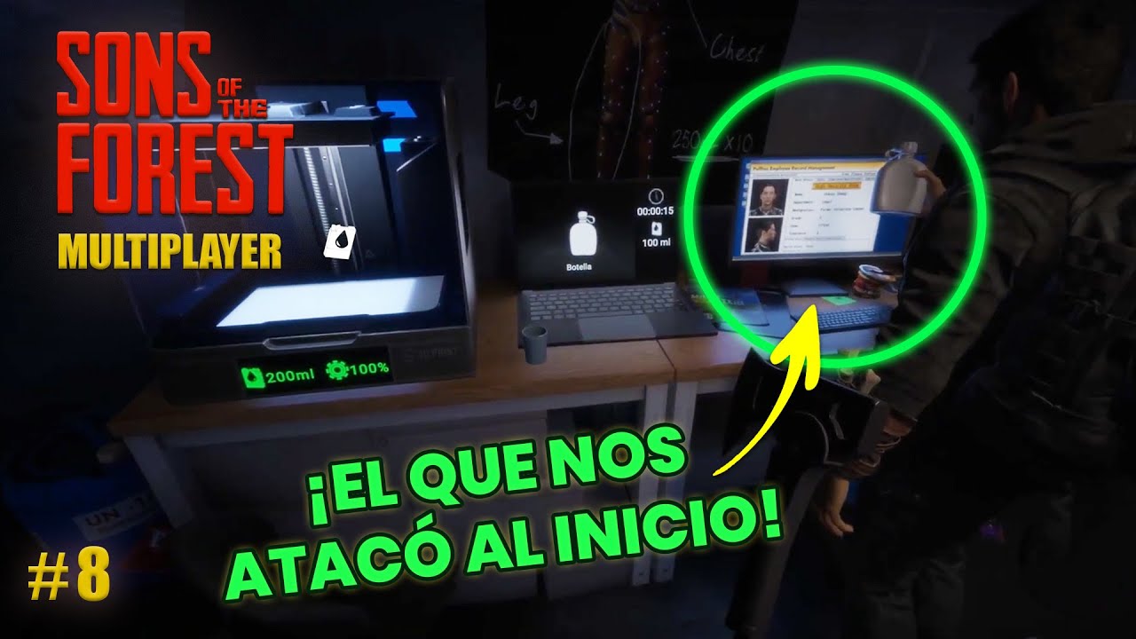 &iquest;Encontramos un BUNKER?!? 👀🗜️🛢️ | Sons of the Forest (Gameplay latino)