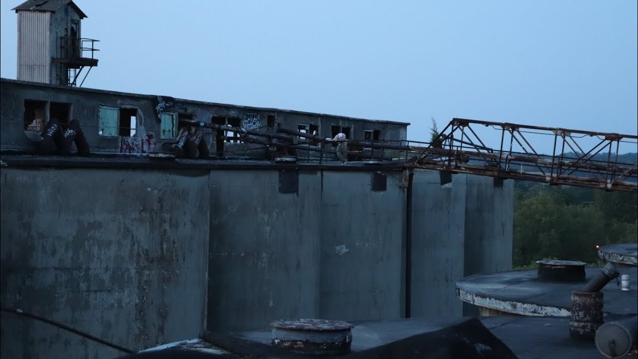 Abandoned concrete sylos!