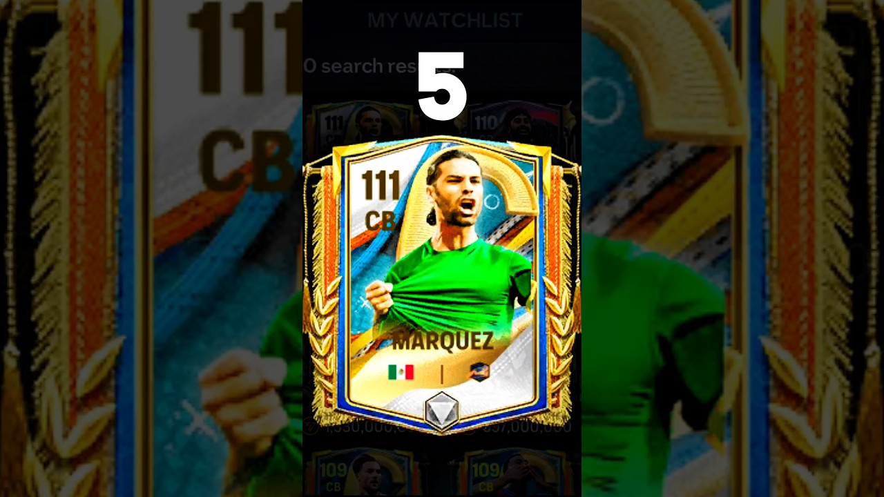 Top 10 CB in fc mobile 🔥!! #fcmobile #fifamobile