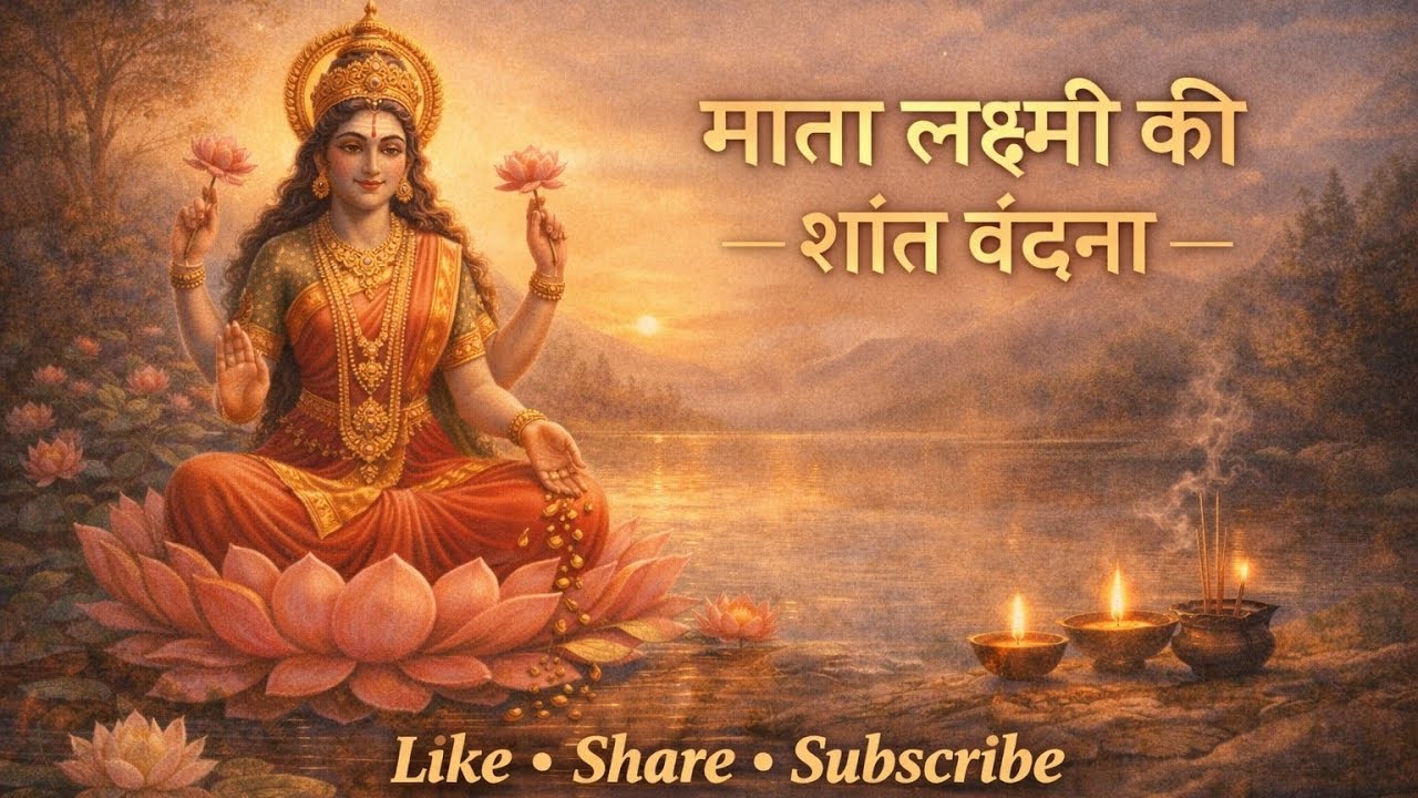 माता लक्ष्मी की शांत वंदना