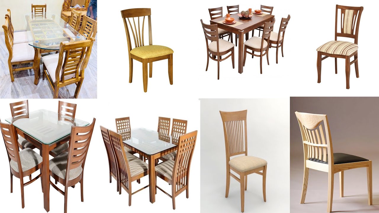 Best 100+ Dining Chairs Designs 2024 | Latest Modern Wood Chairs Designs for 2024 Dining Table 