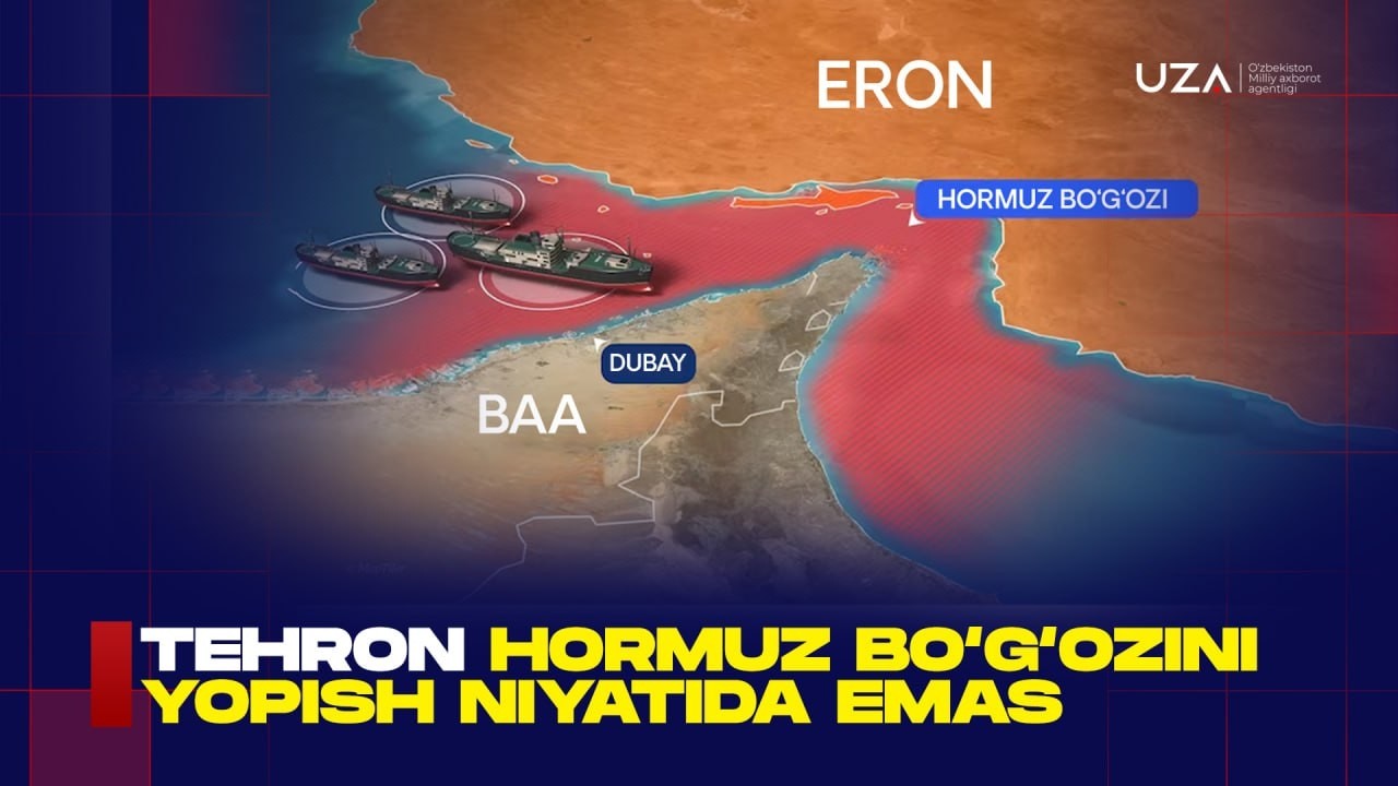 Tehron Hormuz bo‘g‘ozini yopish niyatida emas