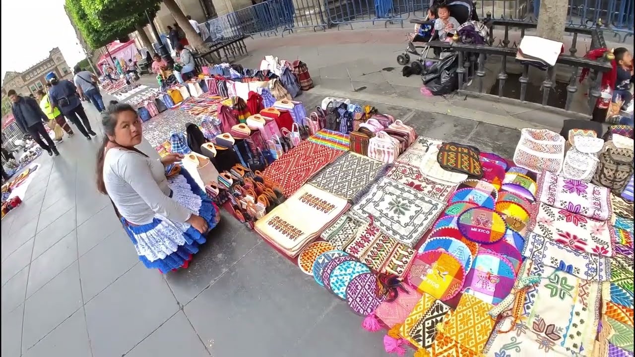 Historic Centre Mexico City Travel Vlog 2025