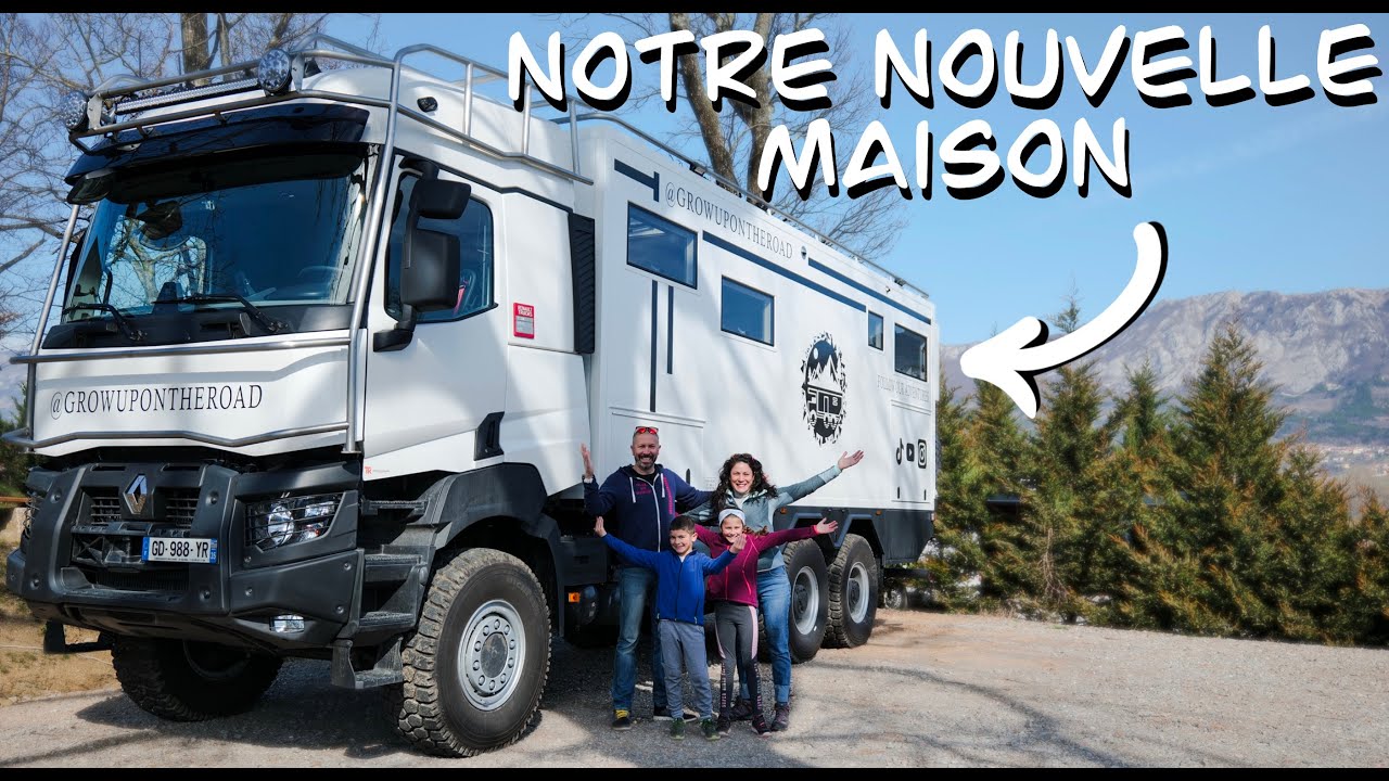 INTÉRIEUR DE NOTRE 6x6 (notre maison qui nous accompagne dans notre nouvelle vie)