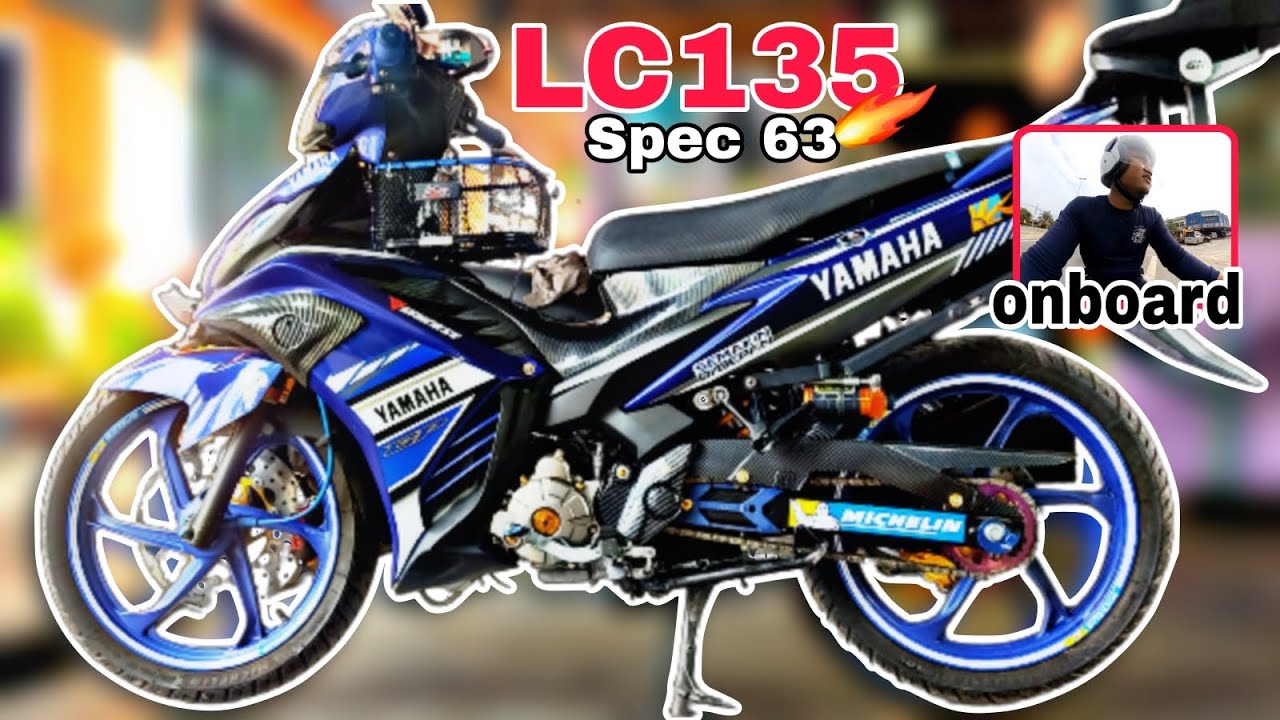YAMAHA LC135 5S Upgrade Spec 63MM Pakai Barang Rojak🔥🔥