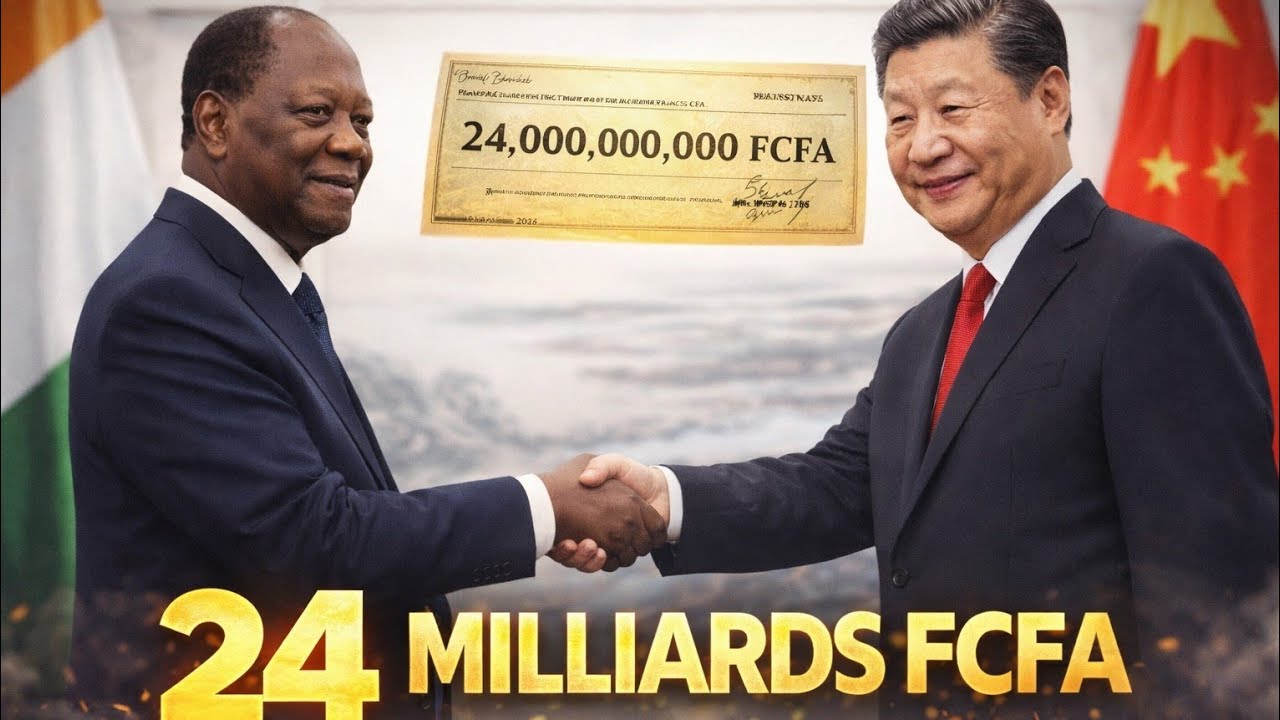Chine donne 24 milliards à la Côte d’Ivoire mais ce qu’elle reçoit choque tout le pays #chineci