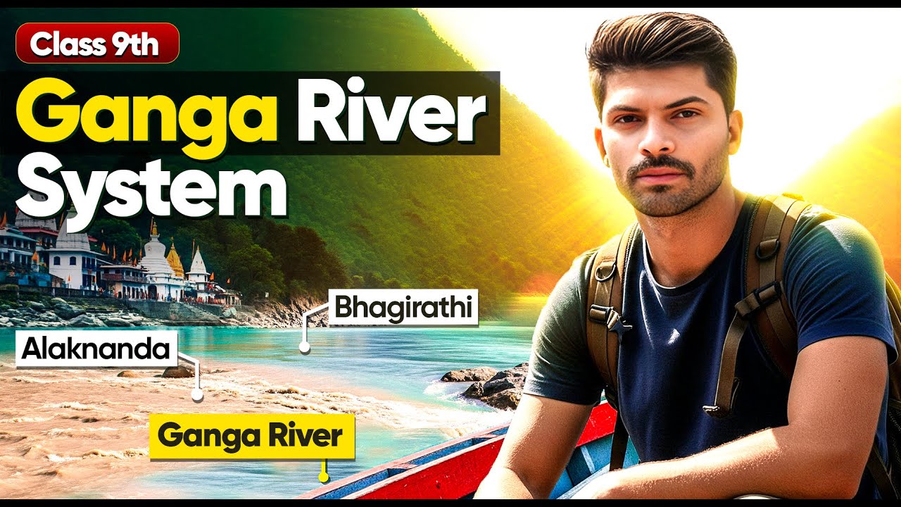 How is the Ganga River System Formed? 🤯 | Class 9 Drainage Chapter Explained