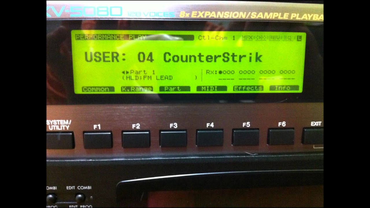 Counter Strike  【Roland XV-5080】