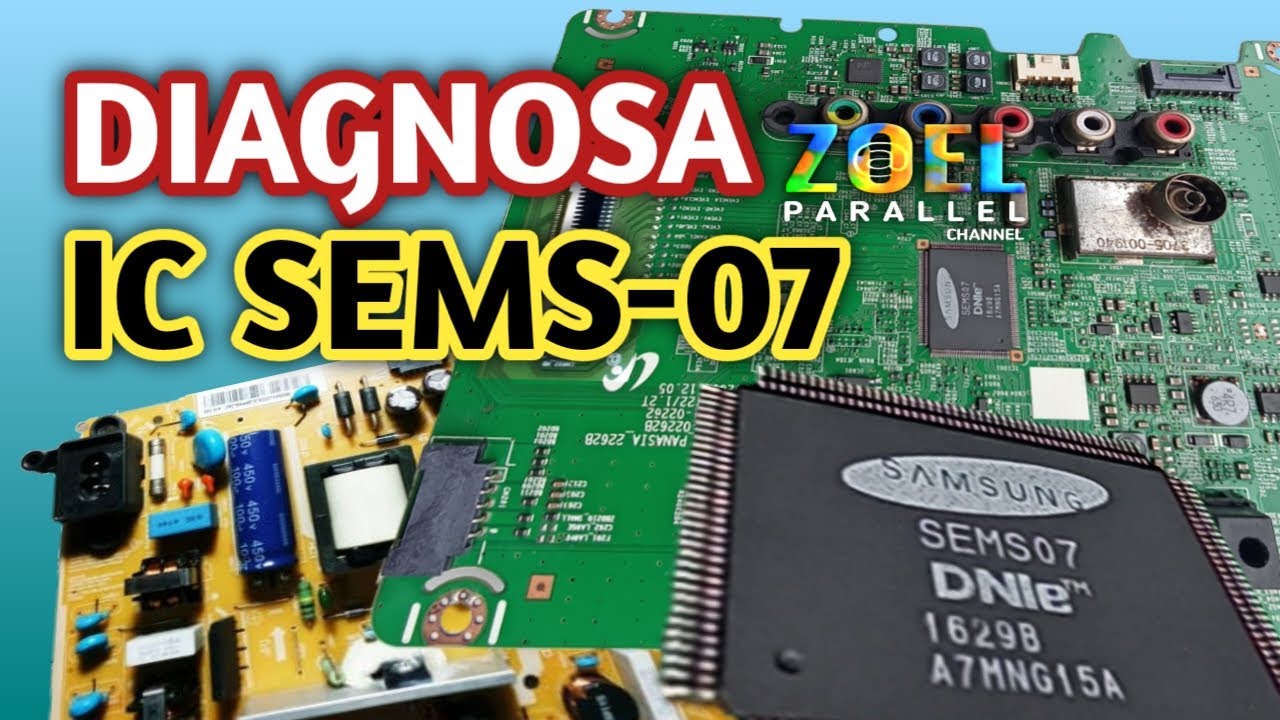 Cara Mengecek Kerusakan IC SEMS07 Pada Motherboard