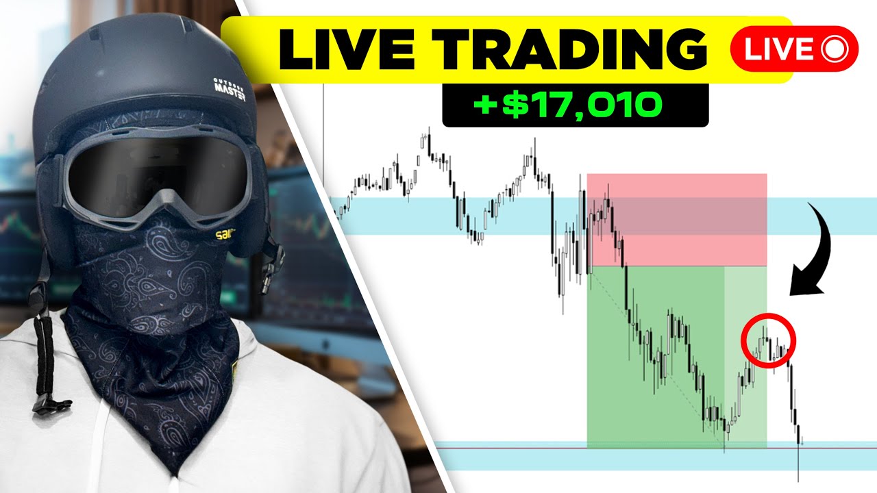 Live Day Trading Making $17,010 (NO RISK NO RARI)