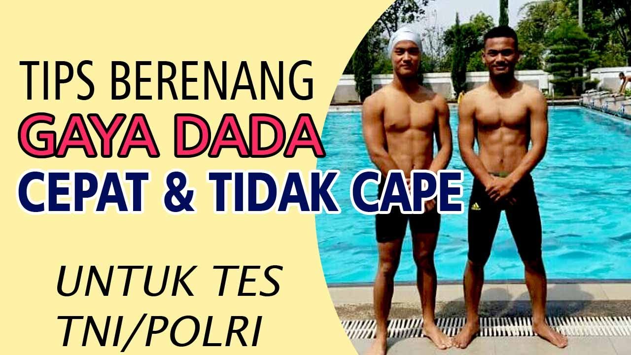 Renang Gaya Dada Untuk Persiapan TES TNI / POLRI