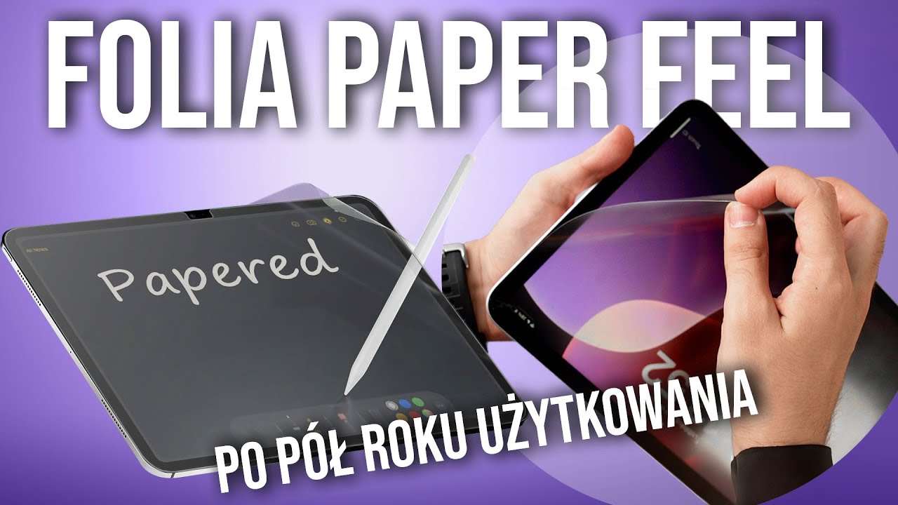 Folia ochronna Paper Feel do iPad 11