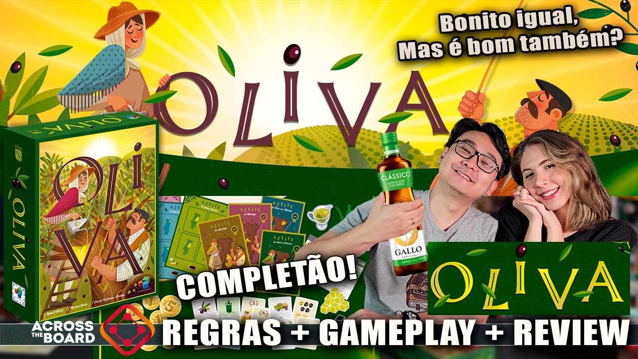 Oliva l Regras + Gameplay + Review