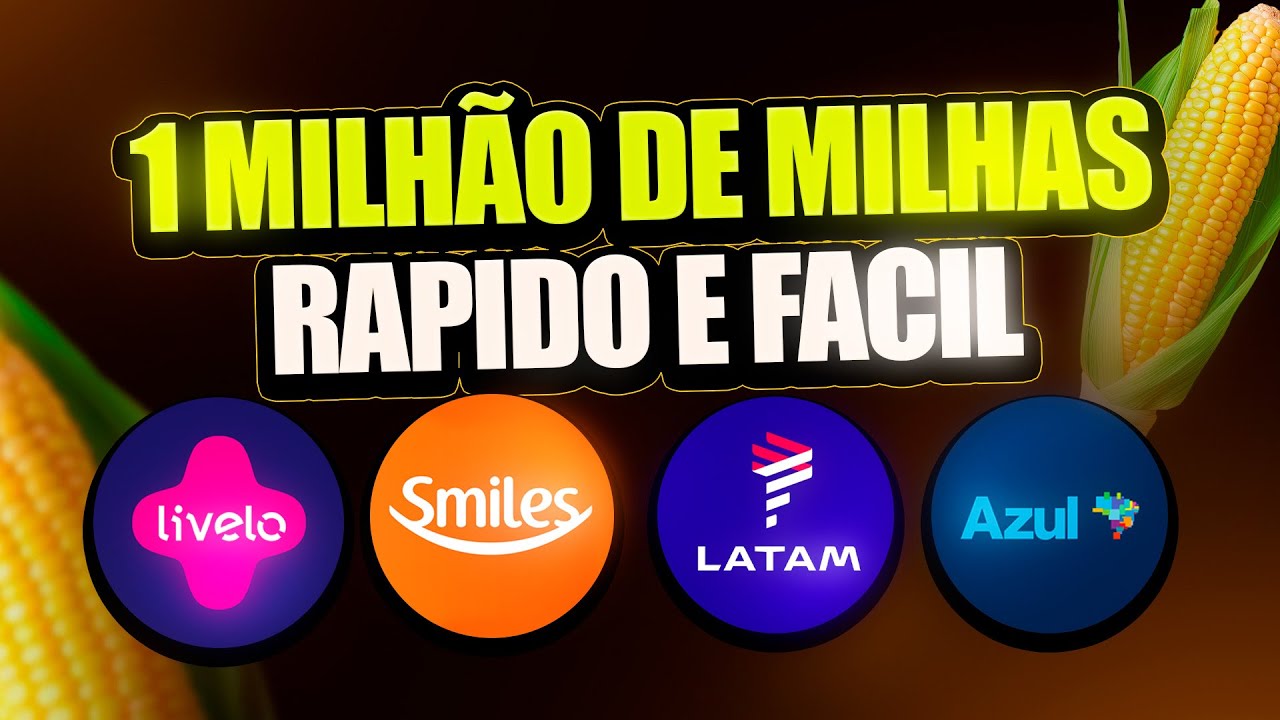 Como Acumular 1 MILH&Atilde;O DE MILHAS R&aacute;pido e F&aacute;cil [PASSO A PASSO]