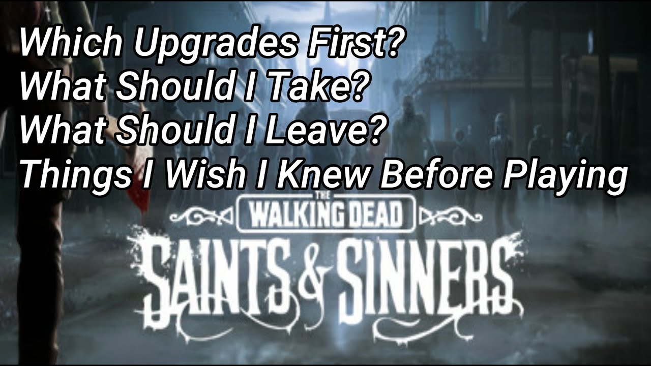 The Walking Dead Saints&S|Things I Wish I Knew|PSVR