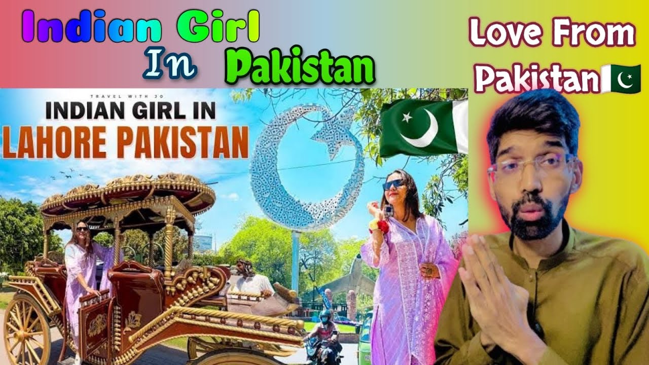 Pakistani Reaction on Indian 🇮🇳 Girl Exploring Lahore Pakistan🇵🇰| Nightlife of Lahore | Arsal Reacts