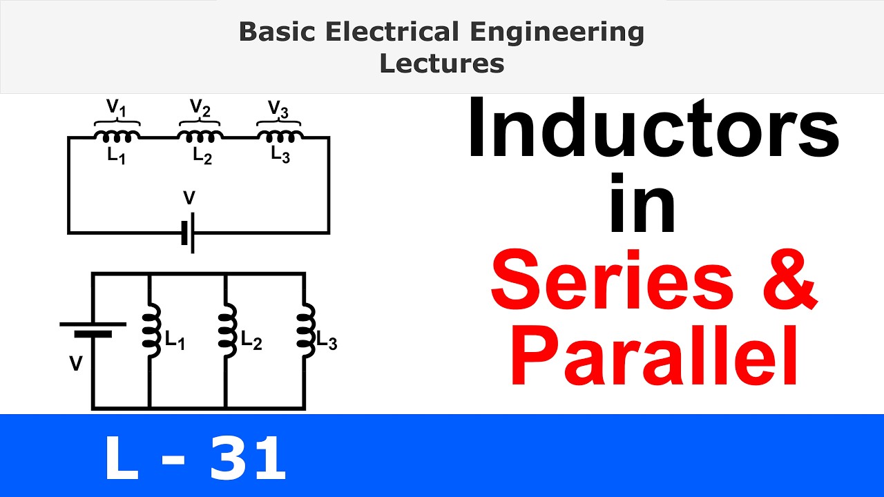 Inductors in Series and Parallel – Concept and Solved Example | Basic Electrical Engineering | L31