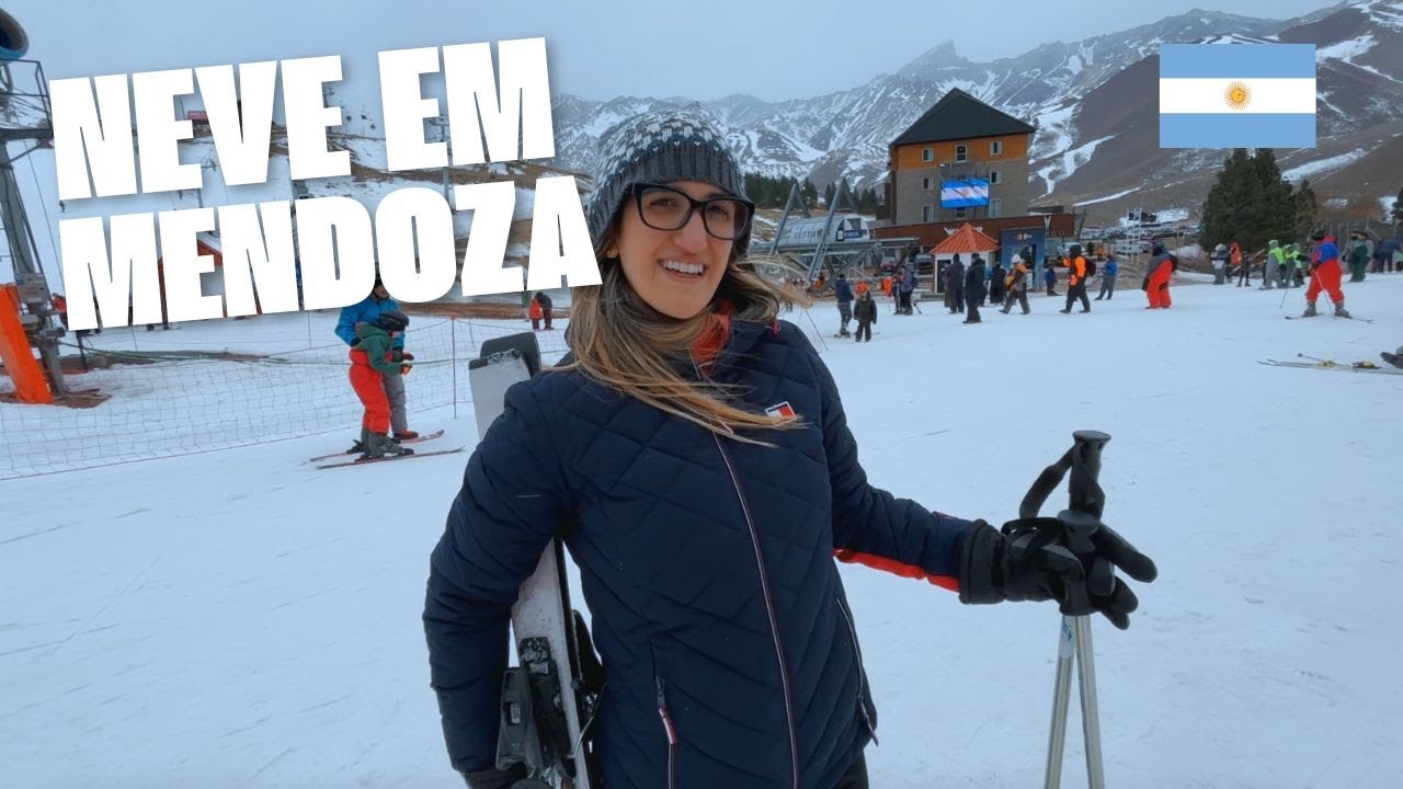 🇦🇷 NEVE EM LAS LEÑAS: ESQUIANDO PELA PRIMEIRA VEZ