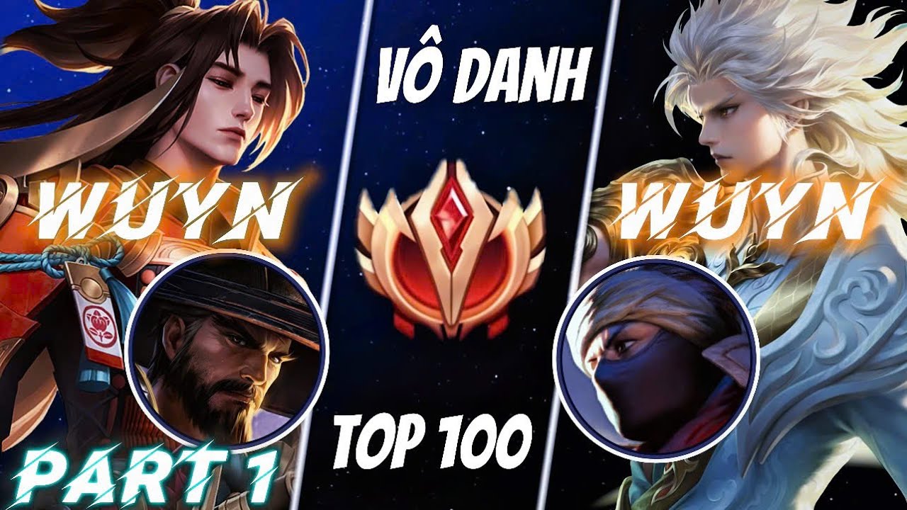 ( Solo Rank & Top Tướng ) Tổng Hợp Những Trận Đấu Leo Top VN Trên Rank Chiến Tướng 82* Của Wuyn