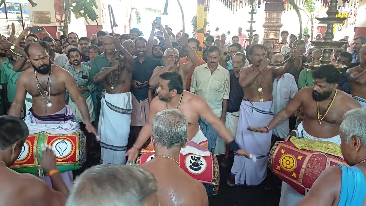 മദ്ദളതീര് .എലൂർ അരുൺദേവ് വാര്യർ#trissur #pooram  #temple #panchavadyam