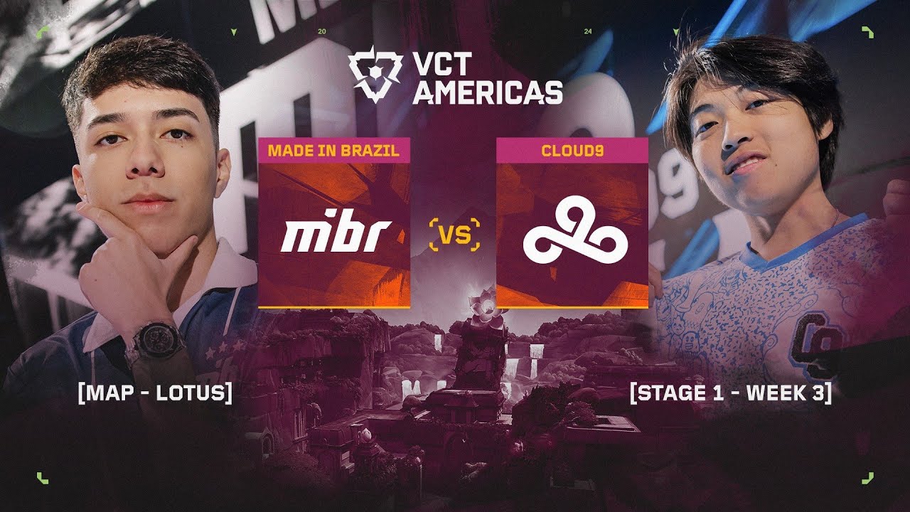 MIBR vs. C9 - VCT Americas Stage 1 - Day 9 - Map 2