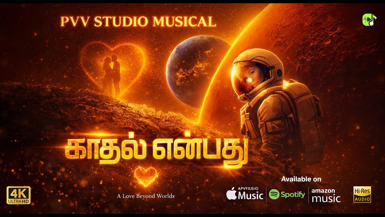 காதல் என்பது | A Love Beyond Worlds | Tamil Cinematic Love Song | PVV Studio Musical