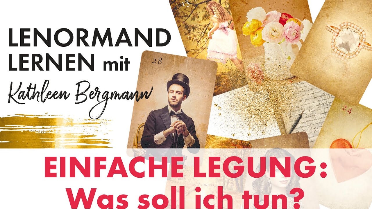 🧭 Lenormand Entscheidungshilfe  - Klarheit finden mit dieser Legung - Was soll ich tun?