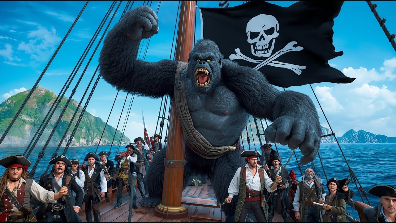 King Kong vs Pirates of the Caribbean: Epic Skull Island Battle | Monster Clash 2026 (4K)