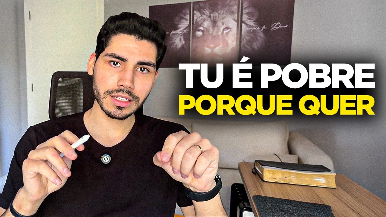 ACEITAR QUALQUER COISA É O QUE TE MANTÉM POBRE