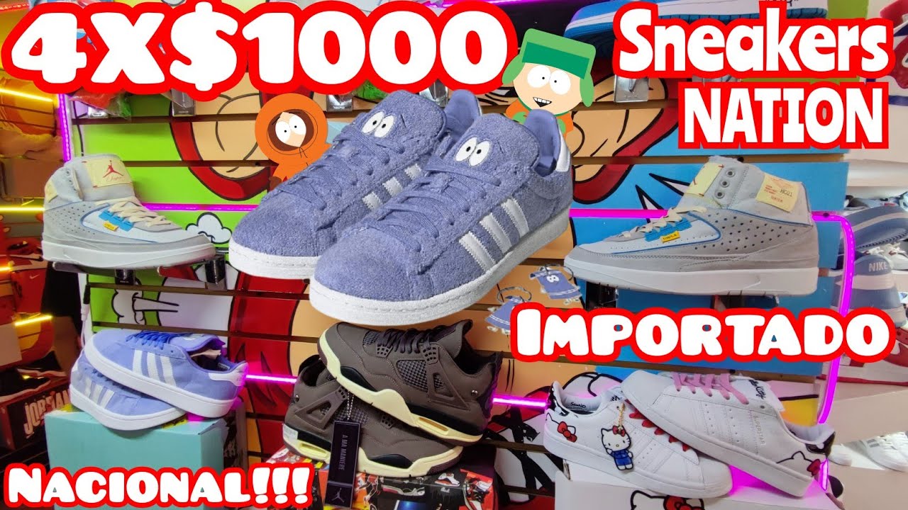 SNEAKERS NATION la TIENDA CON MÁS HYPE FLOW del METRO ALLENDE APROVECHA SU 4×1000 NACIONAL IMPORTADO