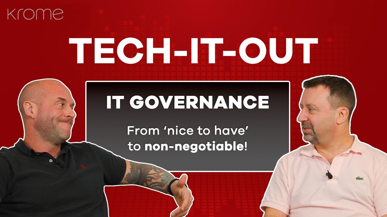 IT Governance & Regulatory Compliance: From “Nice to Have” to Non-Negotiable