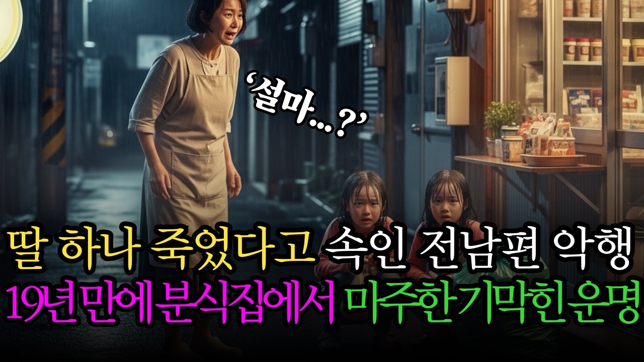 계모에게 쫓겨난 9살 쌍둥이를 데려다 키운 분식집 여자… 10년 후 밝혀진 충격적인 진실ㅣ감동사연ㅣ사연라디오ㅣ인생이야기