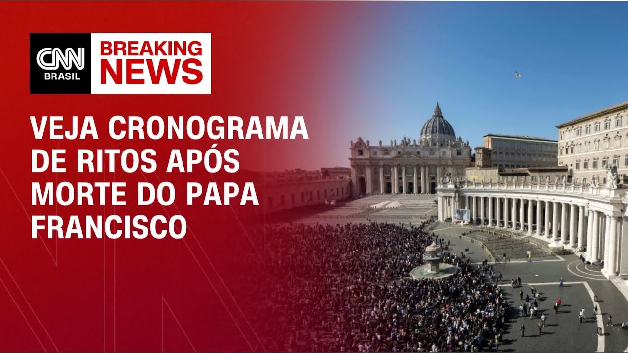 Morte do papa Francisco: veja o cronograma de ritos | CNN NOVO DIA
