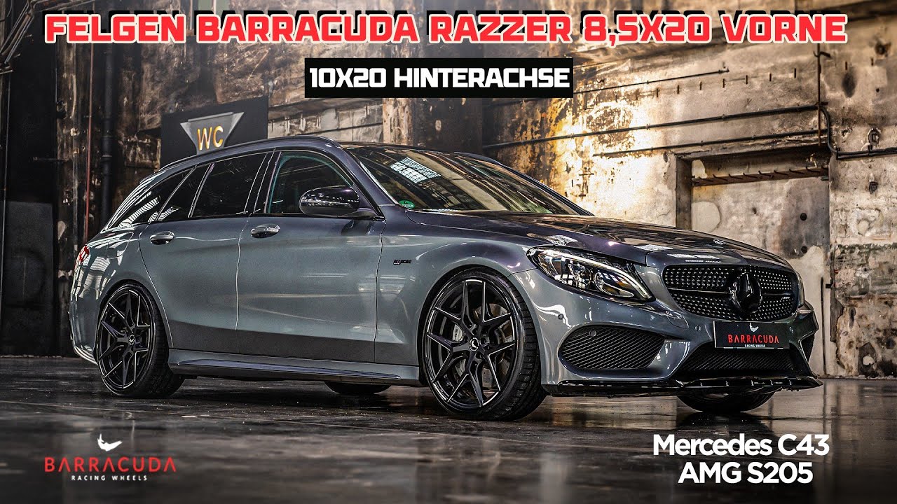 Mercedes S205 C43 AMG mit Barracuda Razzer Felgen / Wheels 20 Zoll Made by @Jms-fahrzeugteileDe