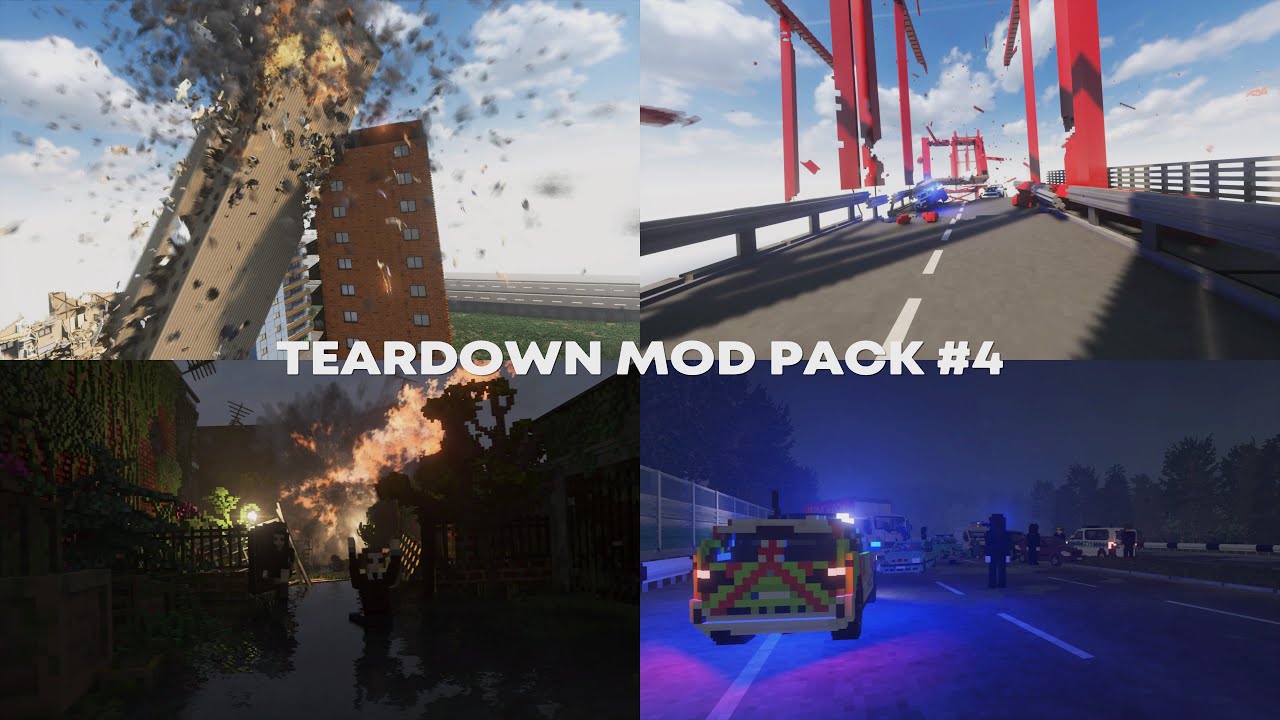 Teardown Mod Pack #4 | 4K Gameplay 