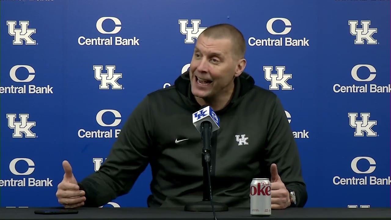 Kentucky Wildcats basketball Coach Pope Previews Auburn
