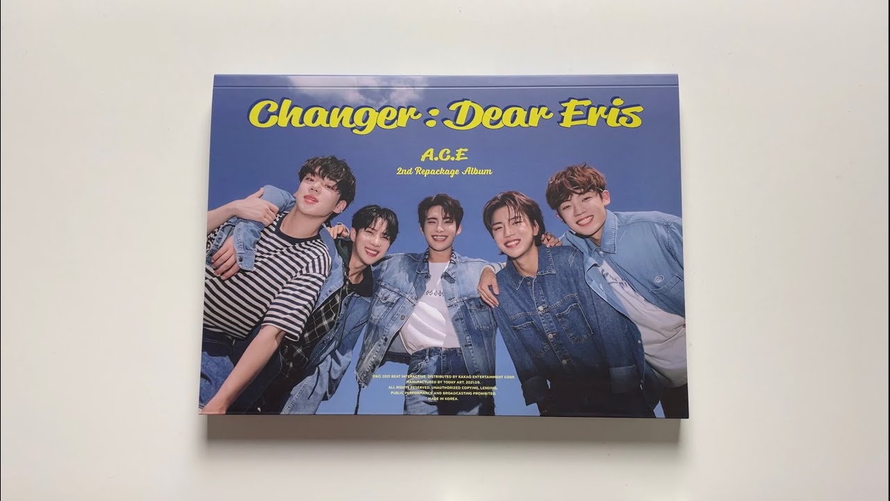 ♡Unboxing A.C.E 에이스 2nd Album Repackage Changer: Dear Eris♡