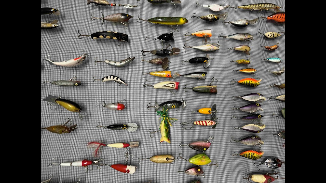 How to Collect Fishing Lures and Display Them