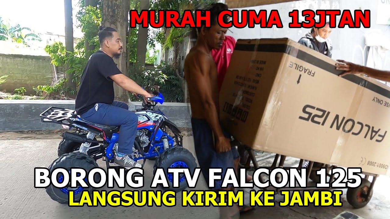 ATV Falcon 125 cc kirim JAMBI
