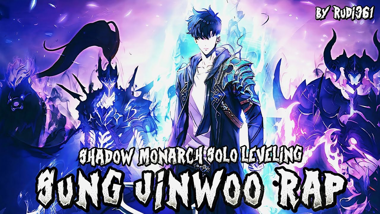 SUNG JINWOO RAP | Shadow Monarch Solo Leveling | Dark HipHop + AMV | by Rudi361