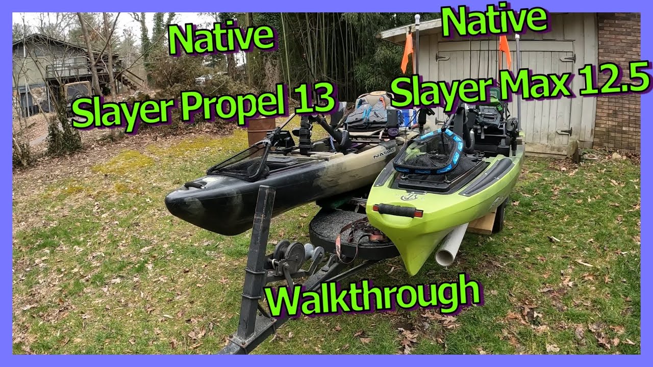 Intro to Kayak/Tournament Fishing: Part 1 - Walkthrough of our Kayaks and how we rig them