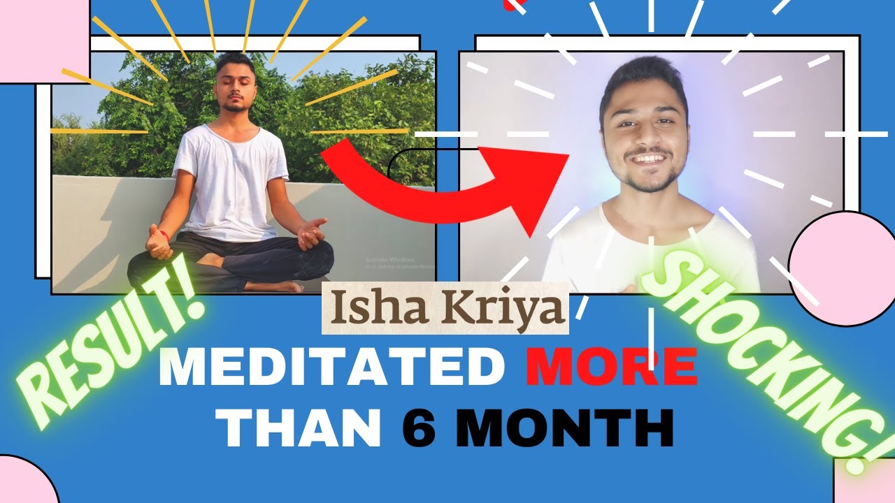 I MEDITATED FOR 176 DAYS !! AND  RESULTS 🙄 WILL...|| ISHA KRIYA REVIEW || SADHGURU ||